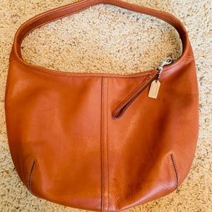 Brown coach purse